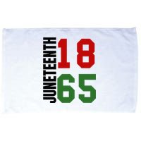 Black Proud African American for Juneteenth Microfiber Hand Towel