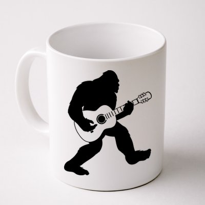 Bigfoot Playing Acoustic Guitar Mug