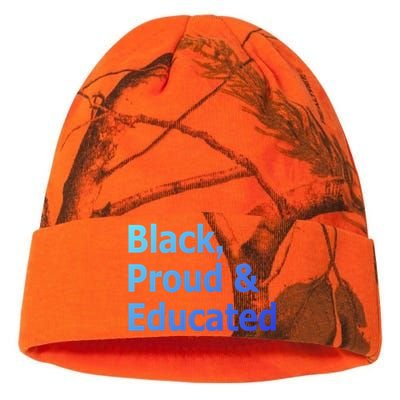 Black Proud And Educated African American Cool Gift Kati Licensed 12" Camo Beanie