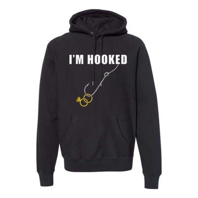 Bachelor Party Apparel Fiance Engagement Fishing Premium Hoodie