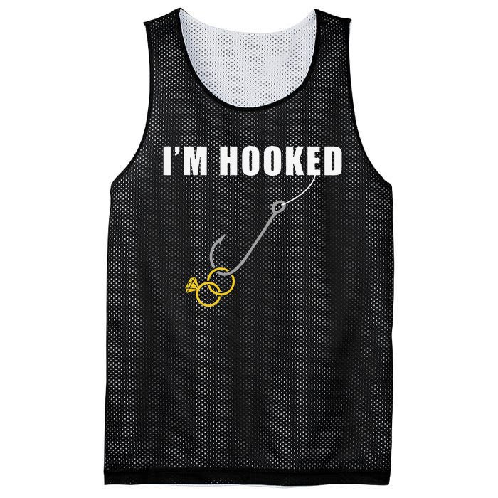 Bachelor Party Apparel Fiance Engagement Fishing Mesh Reversible Basketball Jersey Tank