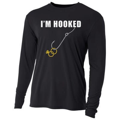 Bachelor Party Apparel Fiance Engagement Fishing Cooling Performance Long Sleeve Crew