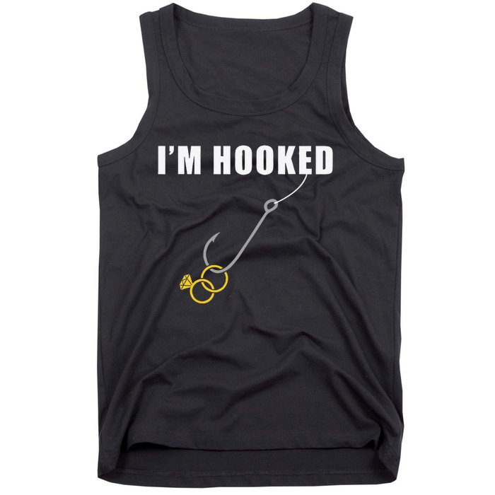 Bachelor Party Apparel Fiance Engagement Fishing Tank Top