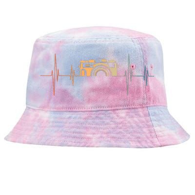 Best Photography Art For Women Camera Lover Photographer Tie-Dyed Bucket Hat