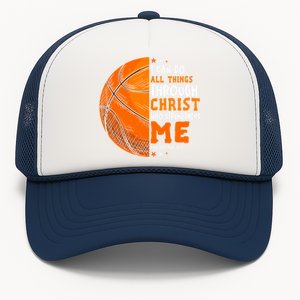 Basketball Player And Fans Funny For Dad Mom Gift Trucker Hat