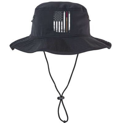 Billiards Pool American Flag Legacy Cool Fit Booney Bucket Hat