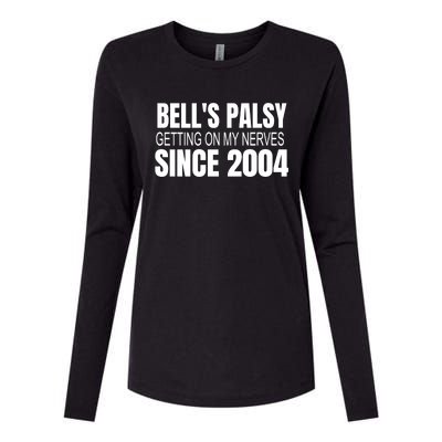 Bell's Palsy Awareness Facial Palsy Gift Womens Cotton Relaxed Long Sleeve T-Shirt