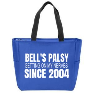 Bell's Palsy Awareness Facial Palsy Gift Zip Tote Bag