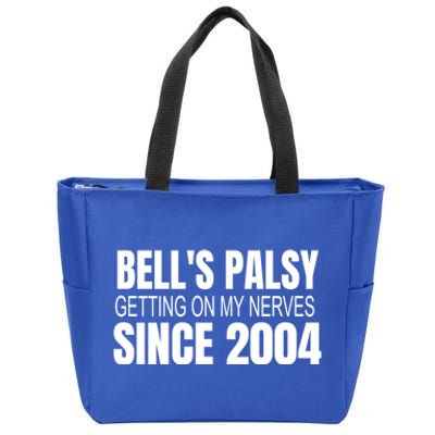 Bell's Palsy Awareness Facial Palsy Gift Zip Tote Bag