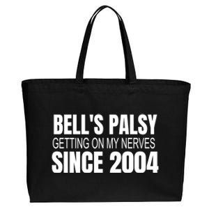 Bell's Palsy Awareness Facial Palsy Gift Cotton Canvas Jumbo Tote