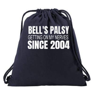 Bell's Palsy Awareness Facial Palsy Gift Drawstring Bag