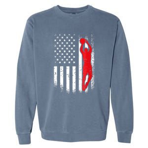 Basketball Player - American Basketball Lover Garment-Dyed Sweatshirt