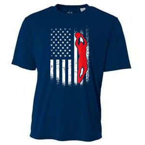 Basketball Player - American Basketball Lover Cooling Performance Crew T-Shirt