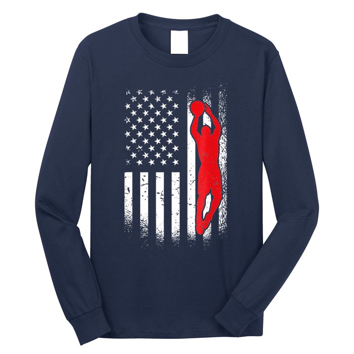 Basketball Player - American Basketball Lover Long Sleeve Shirt