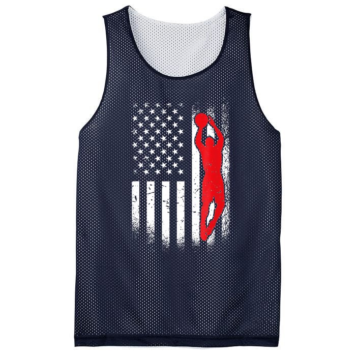 Basketball Player - American Basketball Lover Mesh Reversible Basketball Jersey Tank