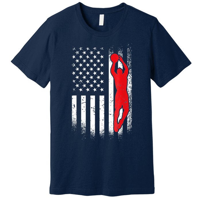 Basketball Player - American Basketball Lover Premium T-Shirt