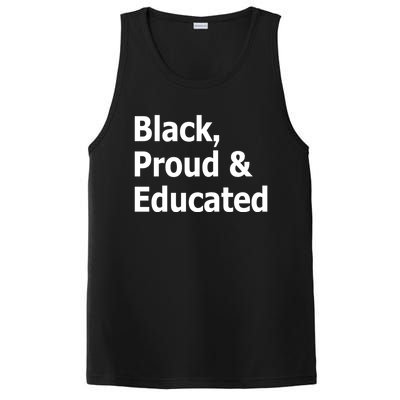 Black Proud And Educated African American Gift PosiCharge Competitor Tank