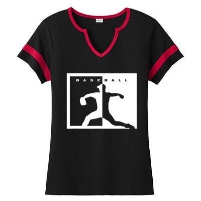 Baseball Pitcher Apparel Baseball Ladies Halftime Notch Neck Tee