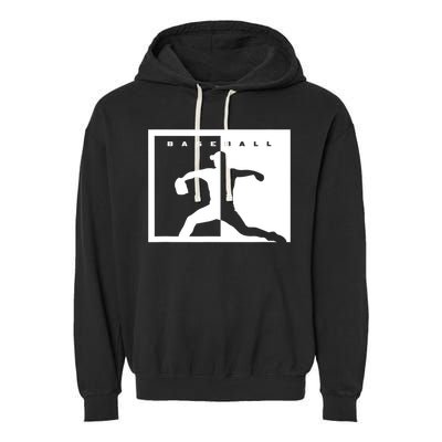 Baseball Pitcher Apparel Baseball Garment-Dyed Fleece Hoodie