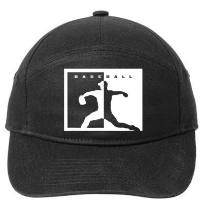 Baseball Pitcher Apparel Baseball 7-Panel Snapback Hat