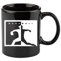 Baseball Pitcher Apparel Baseball 11oz C Handle Ceramic Mug