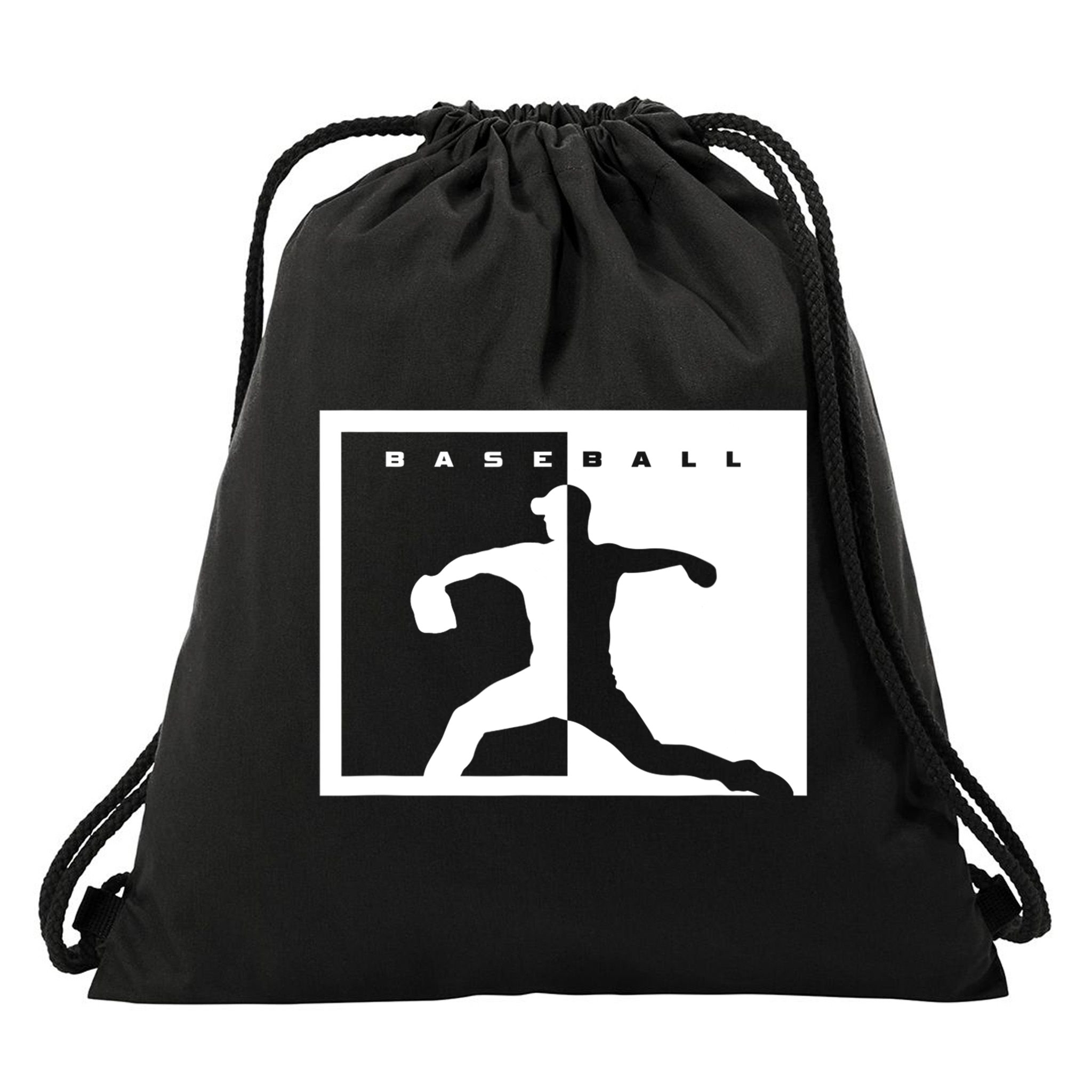 Baseball Pitcher Apparel Baseball Drawstring Bag