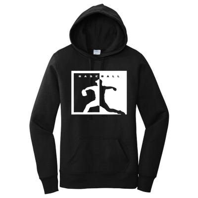 Baseball Pitcher Apparel Baseball Women's Pullover Hoodie