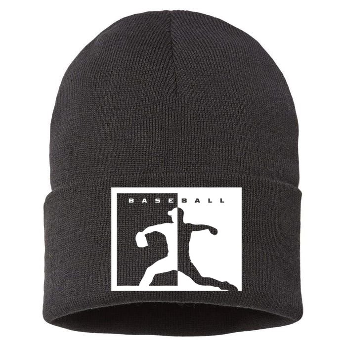 Baseball Pitcher Apparel Baseball Sustainable Knit Beanie