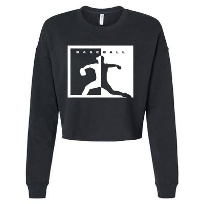 Baseball Pitcher Apparel Baseball Cropped Pullover Crew