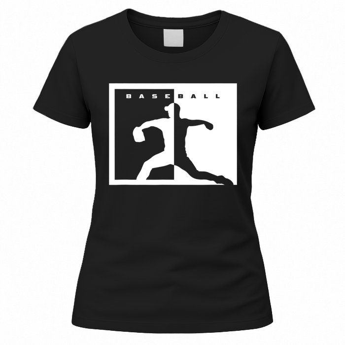 Baseball Pitcher Apparel Baseball Women's T-Shirt