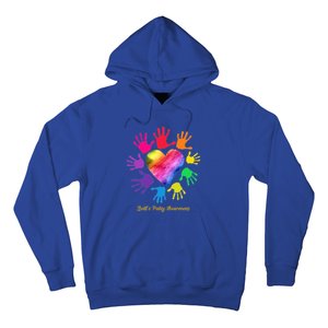 Bell's Palsy Awareness Hands Bell's Palsy Gift Funny Gift Hoodie