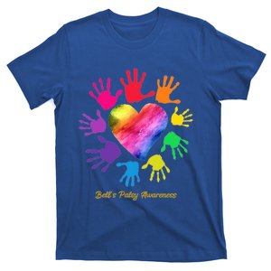 Bell's Palsy Awareness Hands Bell's Palsy Gift Funny Gift T-Shirt