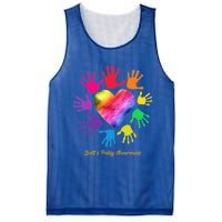 Bell's Palsy Awareness Hands Bell's Palsy Gift Funny Gift Mesh Reversible Basketball Jersey Tank