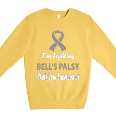 Bell's Palsy Awareness Gift Premium Crewneck Sweatshirt