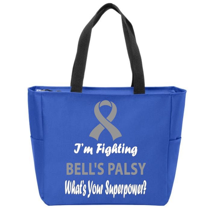 Bell's Palsy Awareness Gift Zip Tote Bag