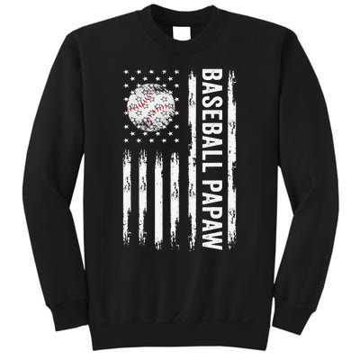 Baseball Papaw American Best Baseball Papaw Father's Day Sweatshirt