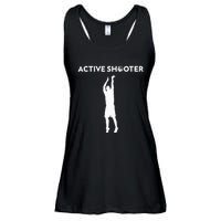 Basketball Player Active Shooter Basketball Lovers Men Women Ladies Essential Flowy Tank