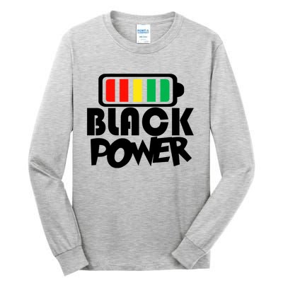 Black Power Afro American Melanin Black Lives Matter Gift Tall Long Sleeve T-Shirt