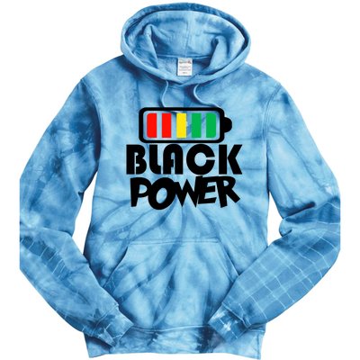 Black Power Afro American Melanin Black Lives Matter Gift Tie Dye Hoodie