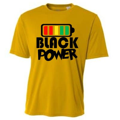 Black Power Afro American Melanin Black Lives Matter Gift Cooling Performance Crew T-Shirt