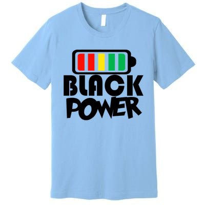 Black Power Afro American Melanin Black Lives Matter Gift Premium T-Shirt