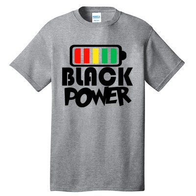 Black Power Afro American Melanin Black Lives Matter Gift Tall T-Shirt