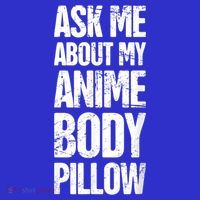 Body Pillow Anime Weeaboo Waifu Women's V-Neck T-Shirt