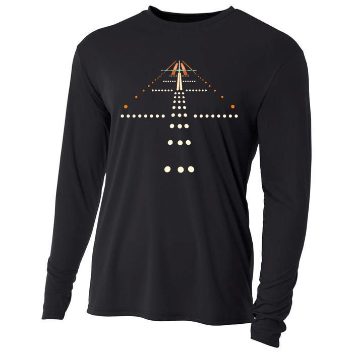 Best Pilot Art Aviator Aviation Airplane Pilot Cooling Performance Long Sleeve Crew