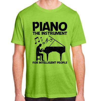 Best Piano Art Keyboard Piano Player Pianist Gift Adult ChromaSoft Performance T-Shirt