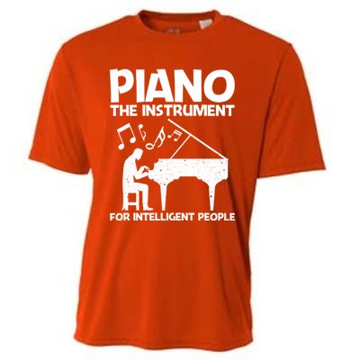 Best Piano Art Keyboard Piano Player Pianist Gift Cooling Performance Crew T-Shirt