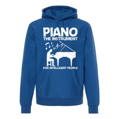 Best Piano Art Keyboard Piano Player Pianist Gift Premium Hoodie