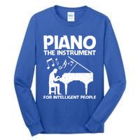 Best Piano Art Keyboard Piano Player Pianist Gift Tall Long Sleeve T-Shirt