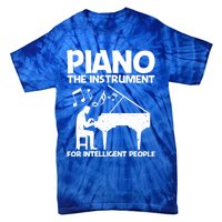 Best Piano Art Keyboard Piano Player Pianist Gift Tie-Dye T-Shirt