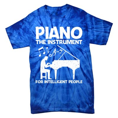 Best Piano Art Keyboard Piano Player Pianist Gift Tie-Dye T-Shirt